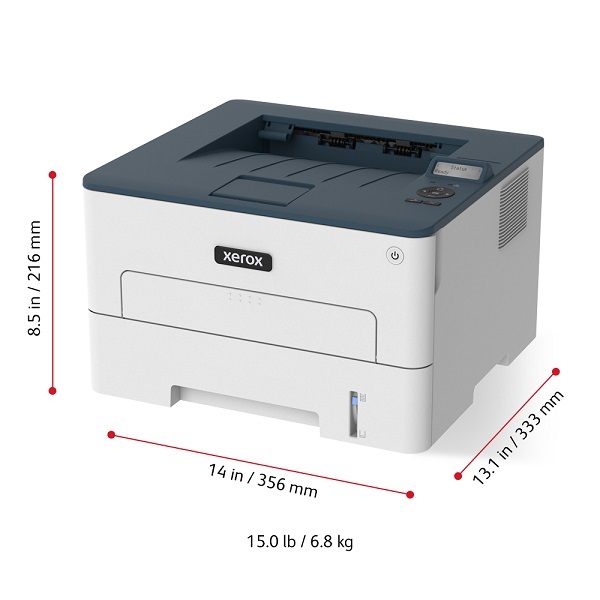 Xerox B230DNI Mono Laser Printer (36 ppm) (Duplex) (8.5" x 14") (USB) (Ethernet) (Wireless) (250-Sheet Tray)