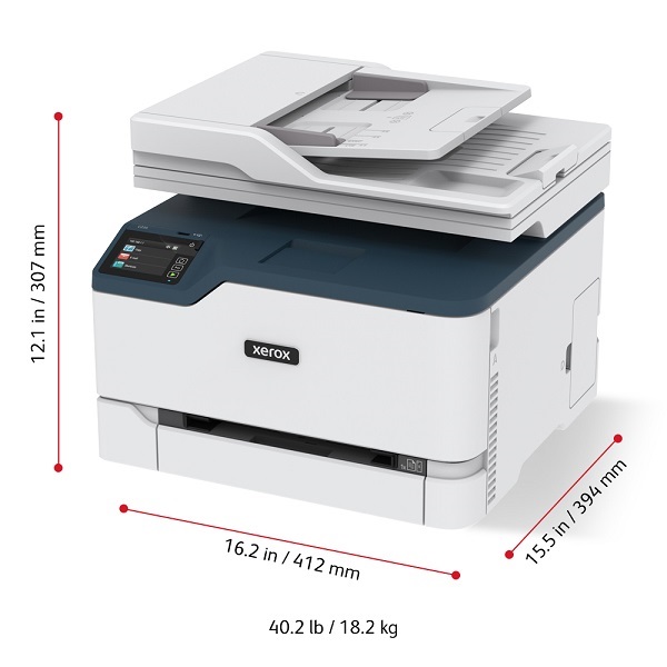 Xerox VersaLink C235 Color Laser Printer MFP (110V) (24 ppm) (8.5" x 14") (600 x 600) (512 MB) (1 GHz) (Duplex) (USB) (Eth) (Wireless) (p/c/s/f) (Duty 30,000) (Auto 2-Sided) (Touch) (250 Input) (ES)
