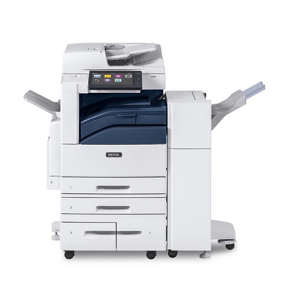 Xerox EC8056 MFP (50/55) W/High Cap Tandem Tray - 130 Sht Single Pass DADF (2-520 Sht Trays Trays 3&4 = 2000 Shts 100 Sht Bypass Duplex 2X250 Octs 100 Sht Face Up Tray Exit 2 Inner)