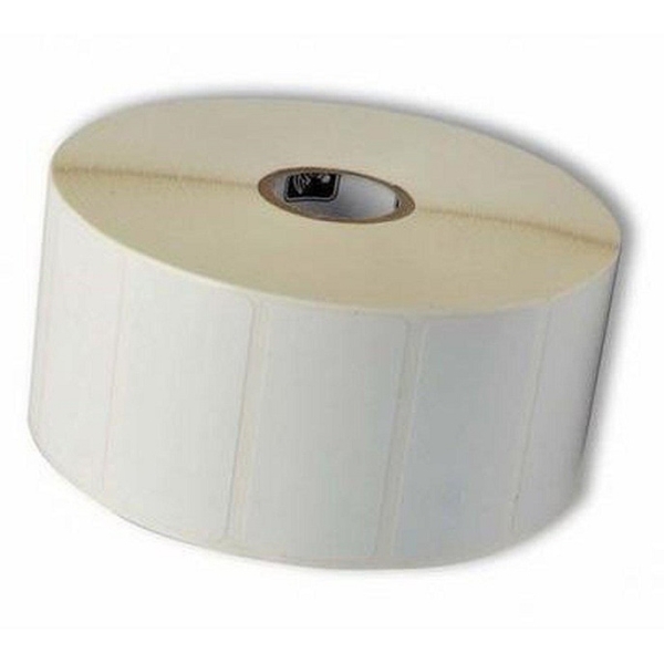 Zebra Thermal Transfer Label, Paper (4" x 2") Z-Perform 1500T (3" Core) (Coated Paper) (Permanent Adhesive) (RFID) (Plain) (1 Case)