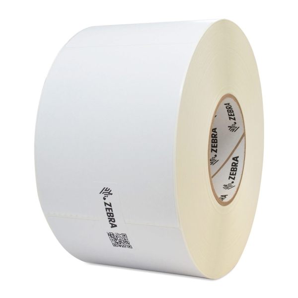 Zebra Thermal Transfer Label, Paper (4" x 6") Z-Perform 1500T (3" Core) (800/Roll) (1 Rolls/Ctn) (Coated) (Permanent Acrylic Adhesive) (RFID) (Plain)
