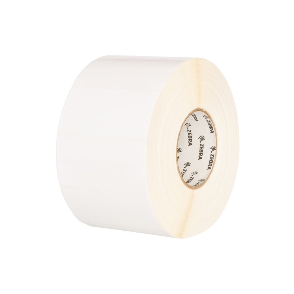 Zebra Direct Thermal Label (Polypropylene) (3" x 1") PolyPro 4000D (0.75" Core) (260/Roll) (12 Rolls/Ctn) (High Performance Coated) (All-Temp Adhesive) (RFID) (Plain)