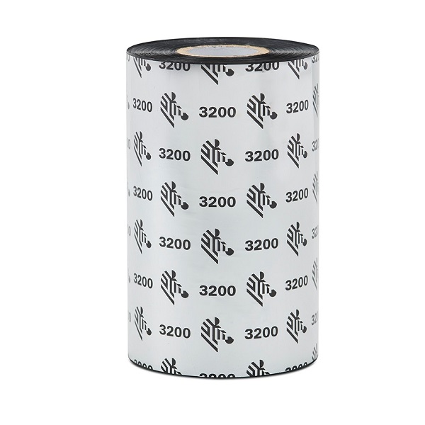 Zebra Thermal Transfer Ribbon Wax/Resin (6.14" x 1476') 3200 High Performance (1" Core) (6 Rolls/Ctn)