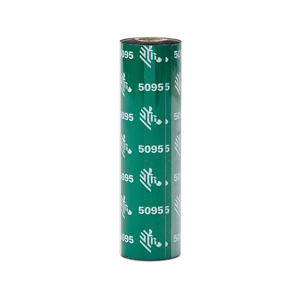 Zebra Thermal Transfer Ribbon Resin (4.33" x 244) 5095 High Performance (0.5" Core) (12 Rolls/Ctn)