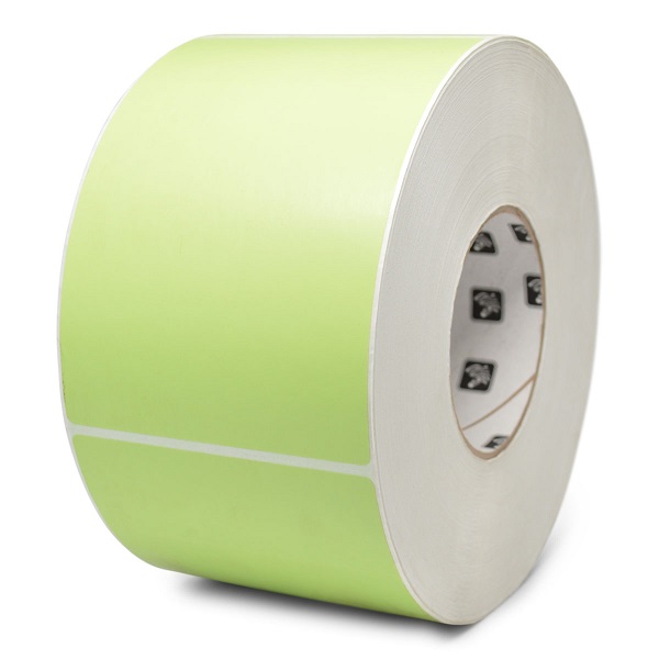 Zebra Thermal Transfer Label, Paper (Green) (4" x 6") Z-Perform 2000T (3" Core) (1000/Roll) (4 Rolls/Ctn) (Non Coated Paper) (Perforated) (8" Outer) (Permanent Acrylic Adhesive)